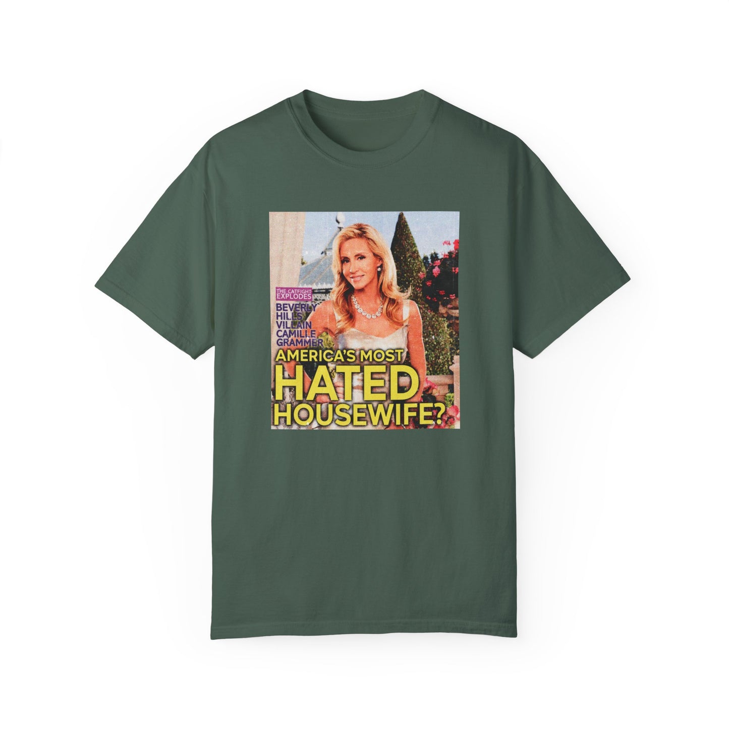 "AMERICA'S MOST-HATED HOUSEWIFE" Camill eMagazine Cover | RHOBH T-Shirt