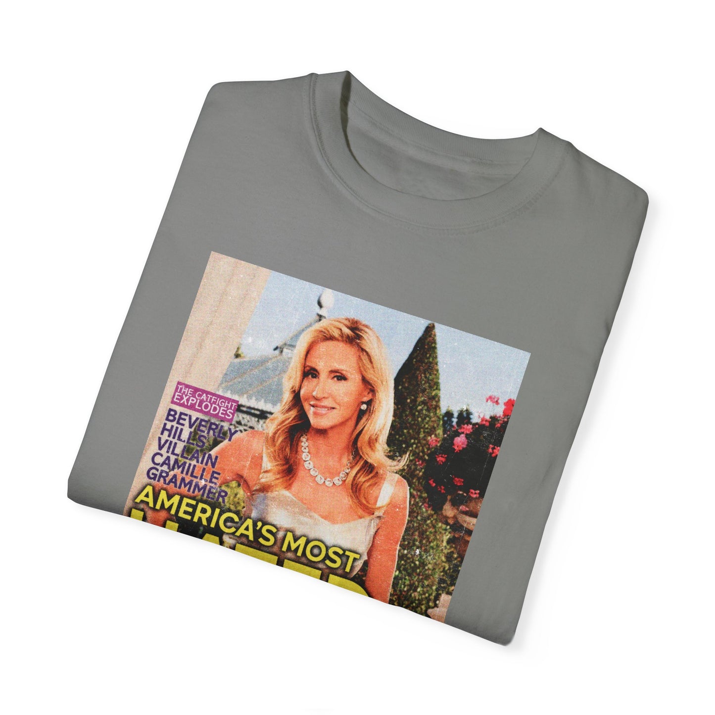 "AMERICA'S MOST-HATED HOUSEWIFE" Camill eMagazine Cover | RHOBH T-Shirt