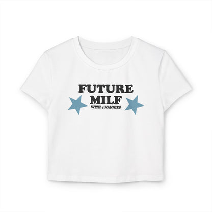 "FUTURE MILF" CAMILLE | RHOBH Crop Top T-Shirt