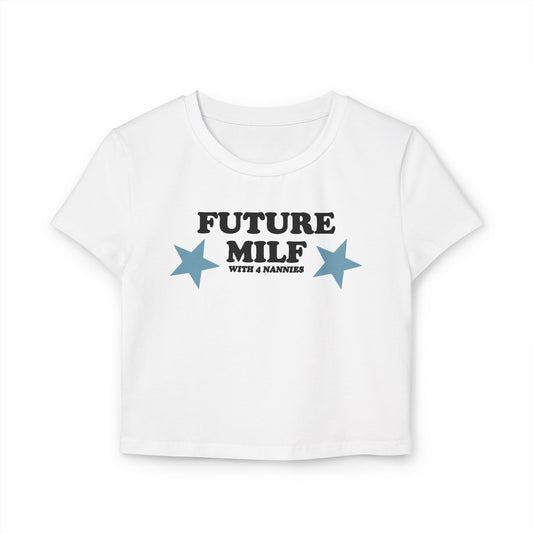 "FUTURE MILF" CAMILLE | RHOBH Crop Top T-Shirt