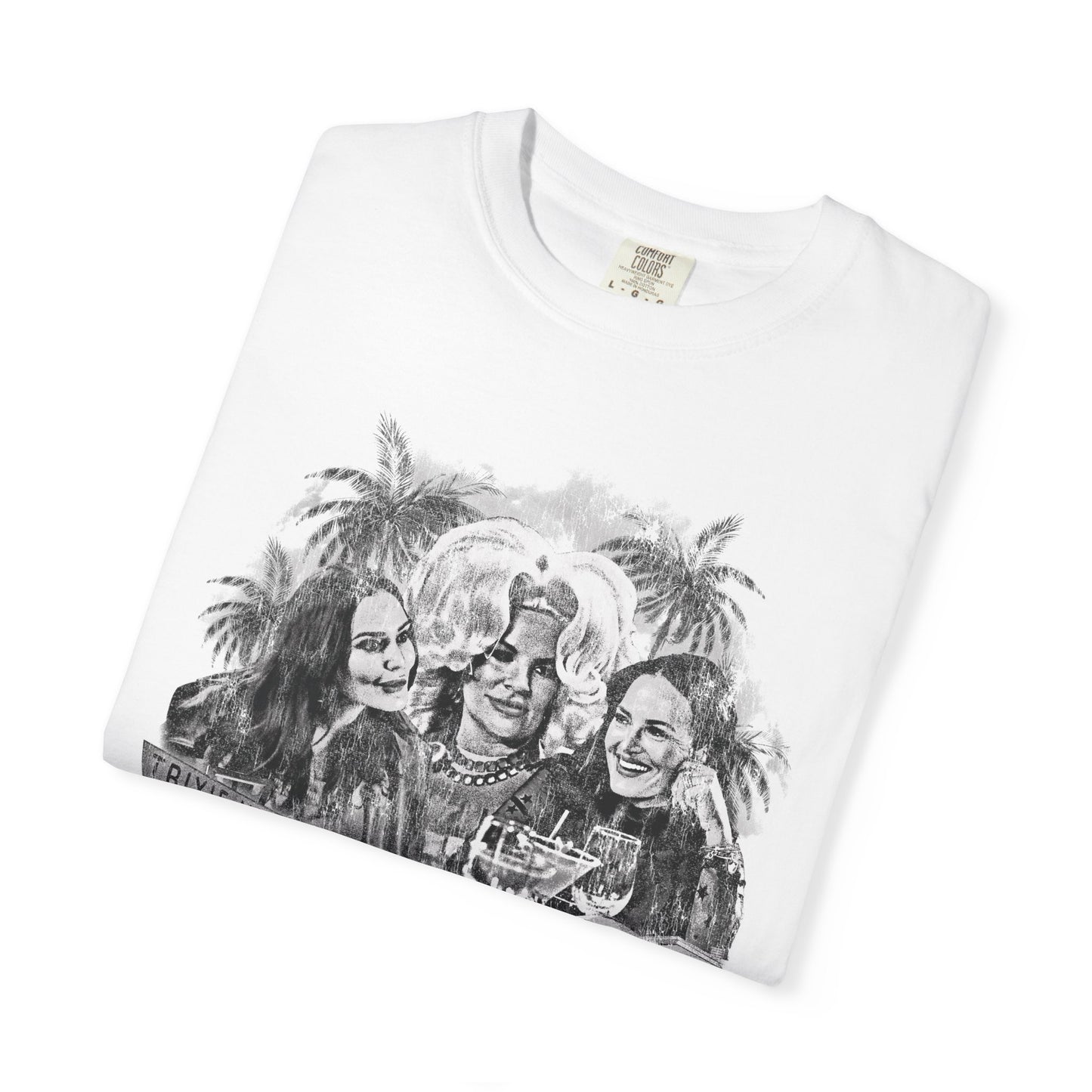 "All Tricks, No Trust" B&W T-Shirt