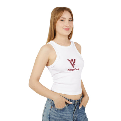 "MORALLY CORRUPT" | CAMILLE | RHOBH MICRO RIBBED TANK