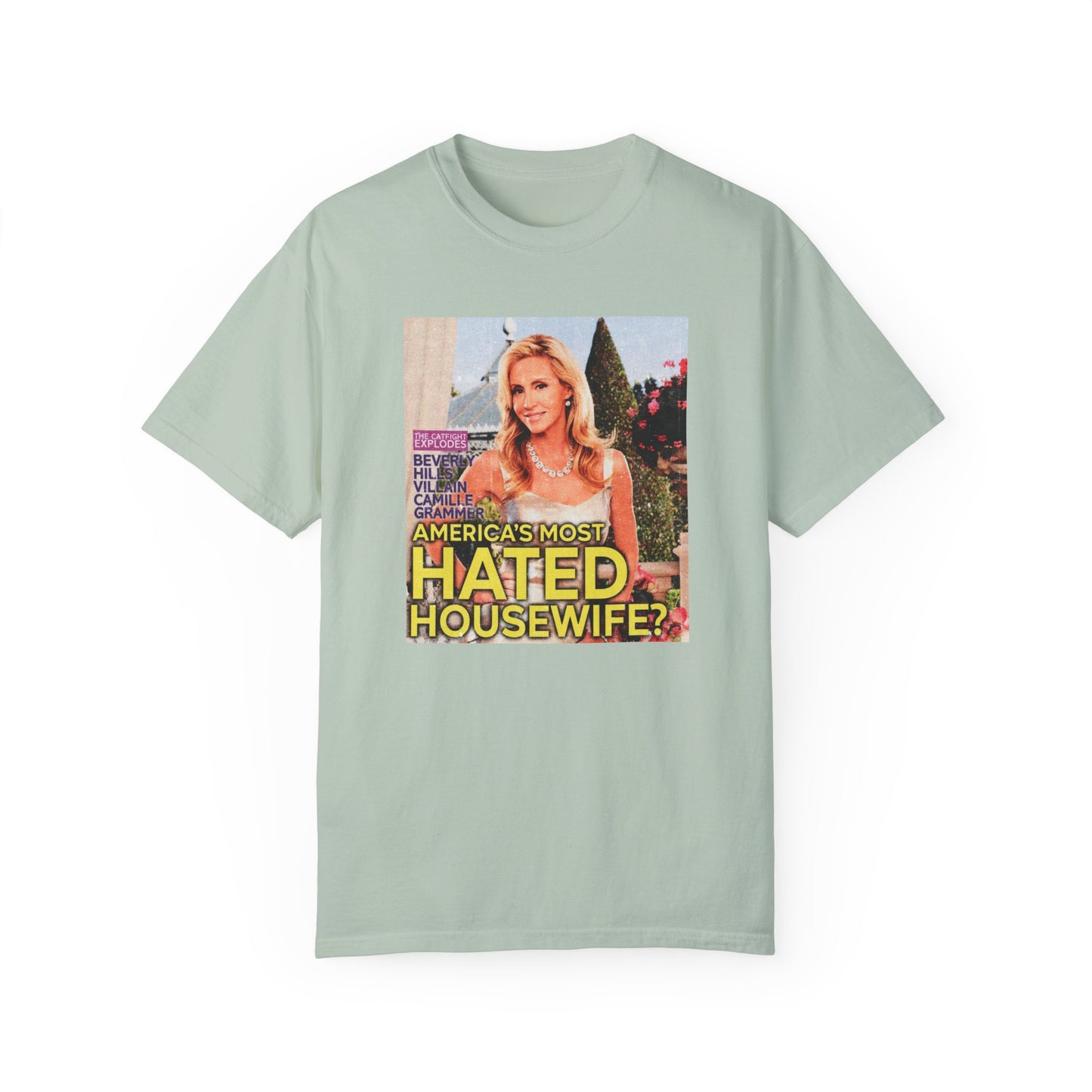 "AMERICA'S MOST-HATED HOUSEWIFE" Camill eMagazine Cover | RHOBH T-Shirt