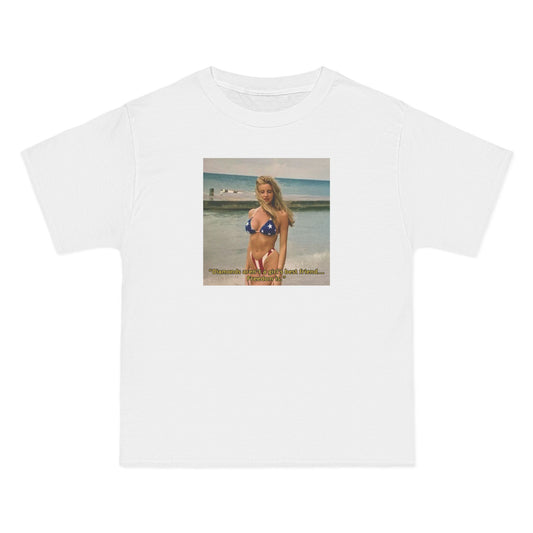"FREEDOM" | Camille Grammer | Beefy-T® T-Shirt