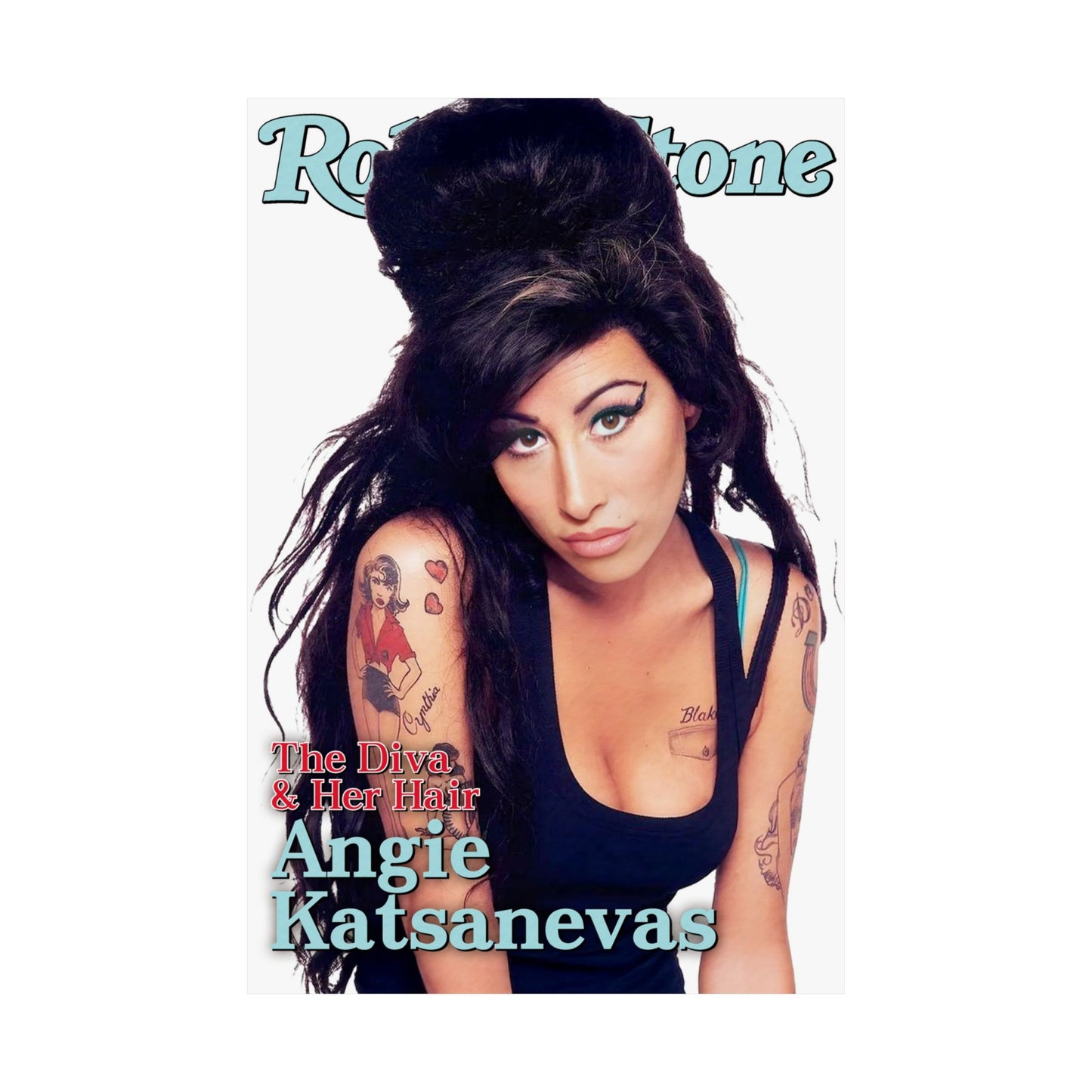 "ANGIE WINEHOUSE" POSTER