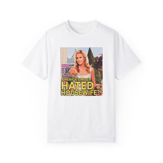 "AMERICA'S MOST-HATED HOUSEWIFE" Camill eMagazine Cover | RHOBH T-Shirt