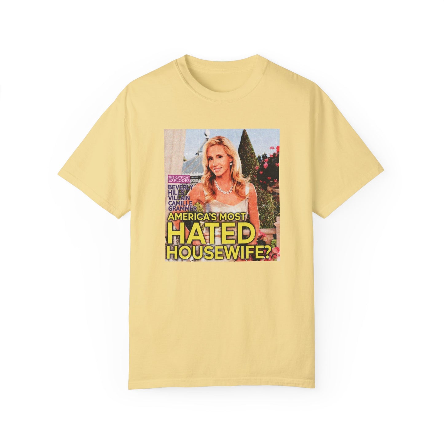 "AMERICA'S MOST-HATED HOUSEWIFE" Camill eMagazine Cover | RHOBH T-Shirt