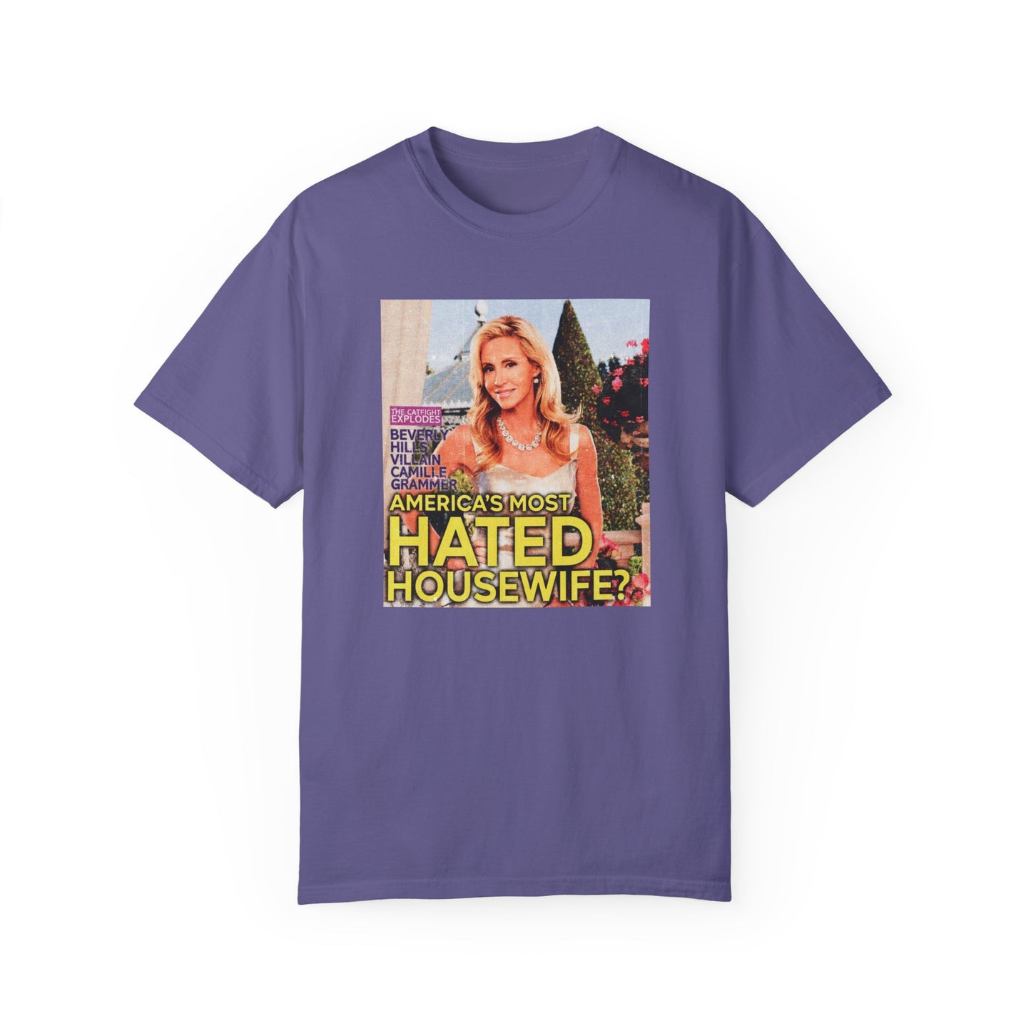 "AMERICA'S MOST-HATED HOUSEWIFE" Camill eMagazine Cover | RHOBH T-Shirt