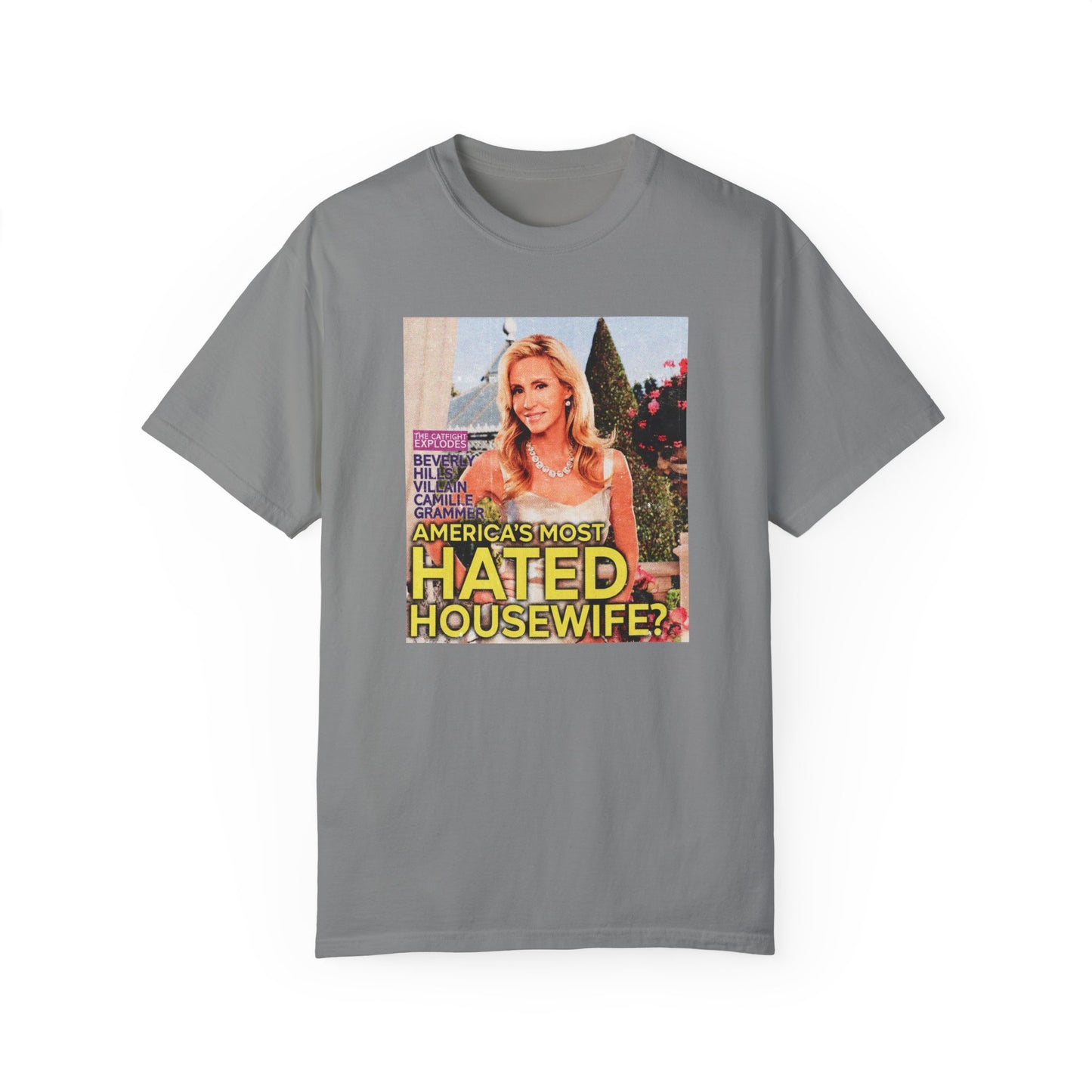 "AMERICA'S MOST-HATED HOUSEWIFE" Camill eMagazine Cover | RHOBH T-Shirt