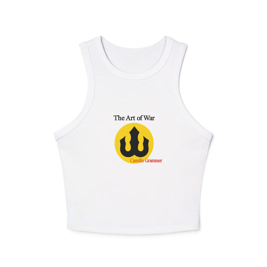 "THE ART OF WAR" | Camille Grammer Racer Tank