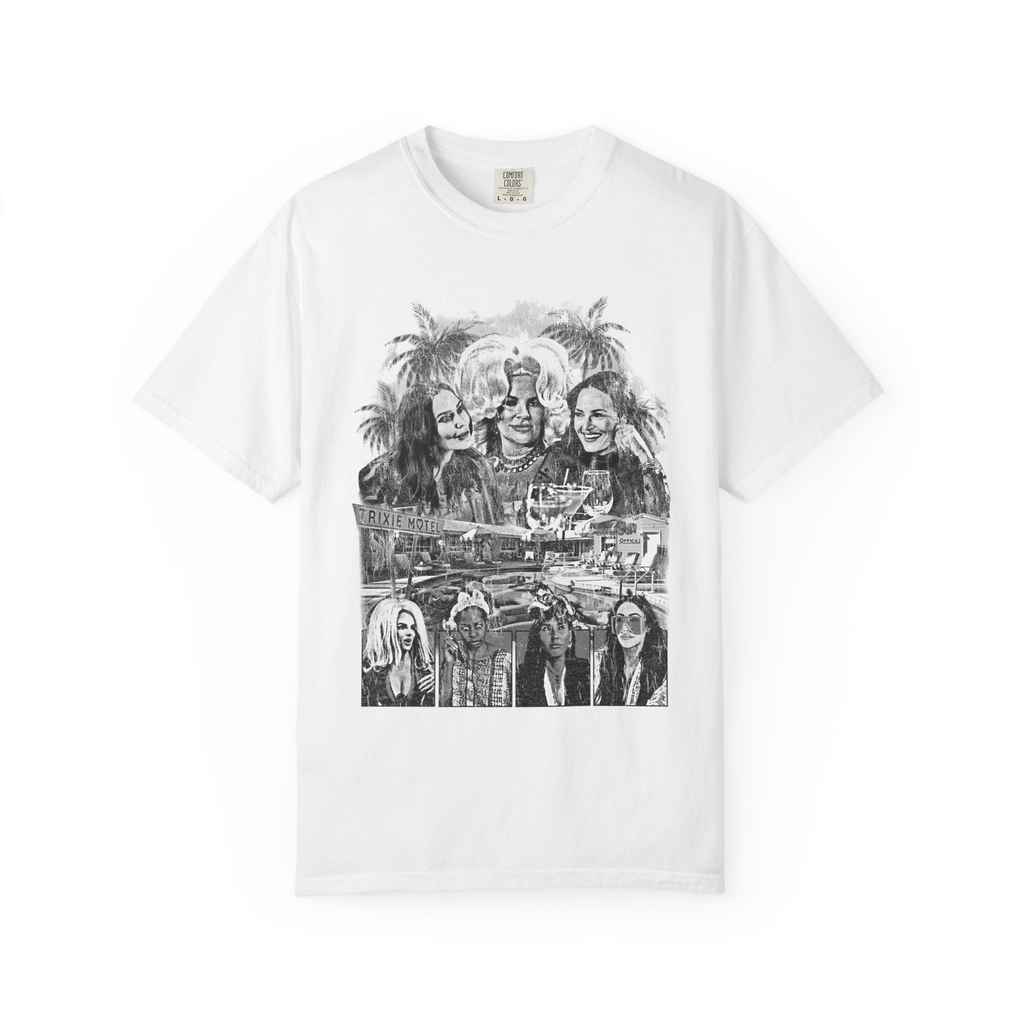 "All Tricks, No Trust" B&W T-Shirt