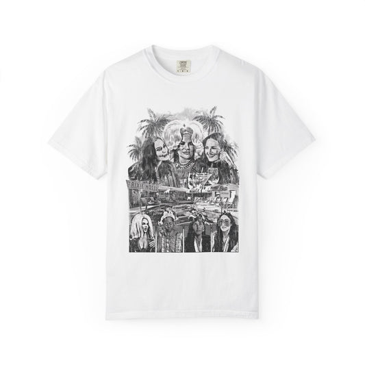 "All Tricks, No Trust" B&W T-Shirt