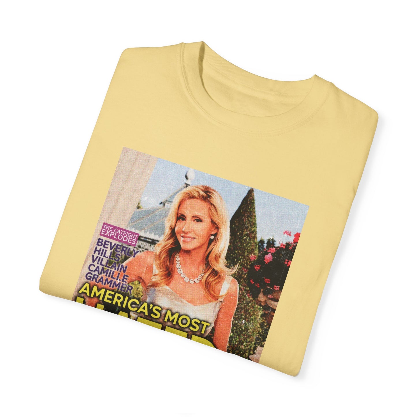 "AMERICA'S MOST-HATED HOUSEWIFE" Camill eMagazine Cover | RHOBH T-Shirt