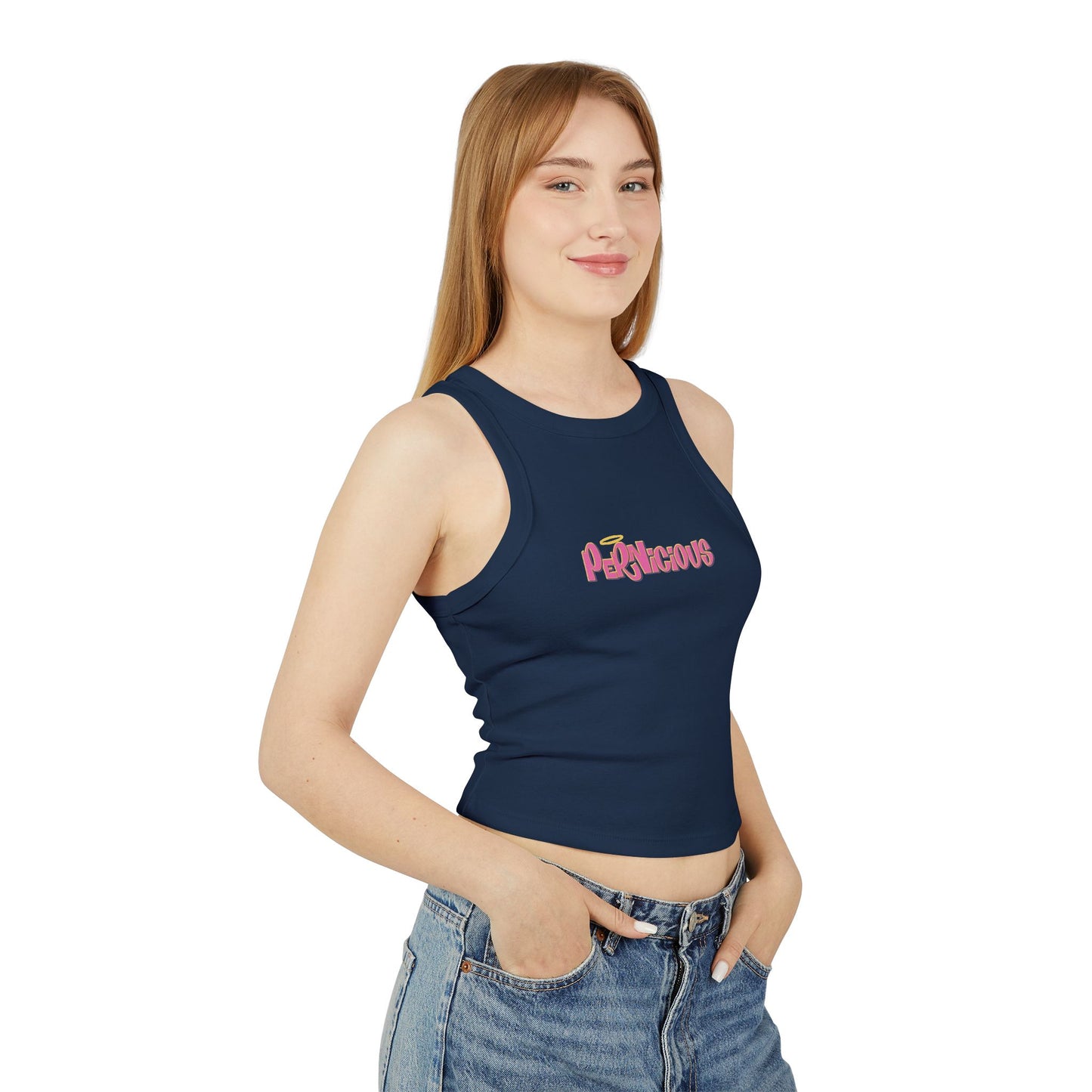 "PERNICIOUS" | Camille Grammer Racer Tank