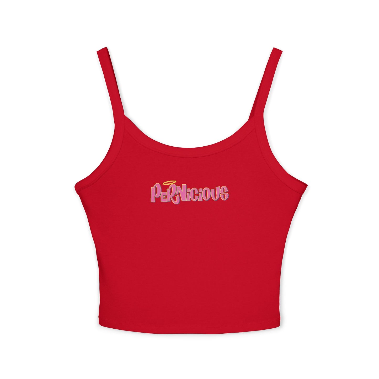 "PERNICIOUS" CAMILLE | RHOBH Spaghetti Strap Tank Top