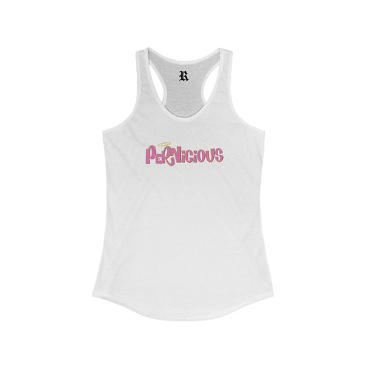 "PERNICIOUS" | Camille Grammer Racerback Tank