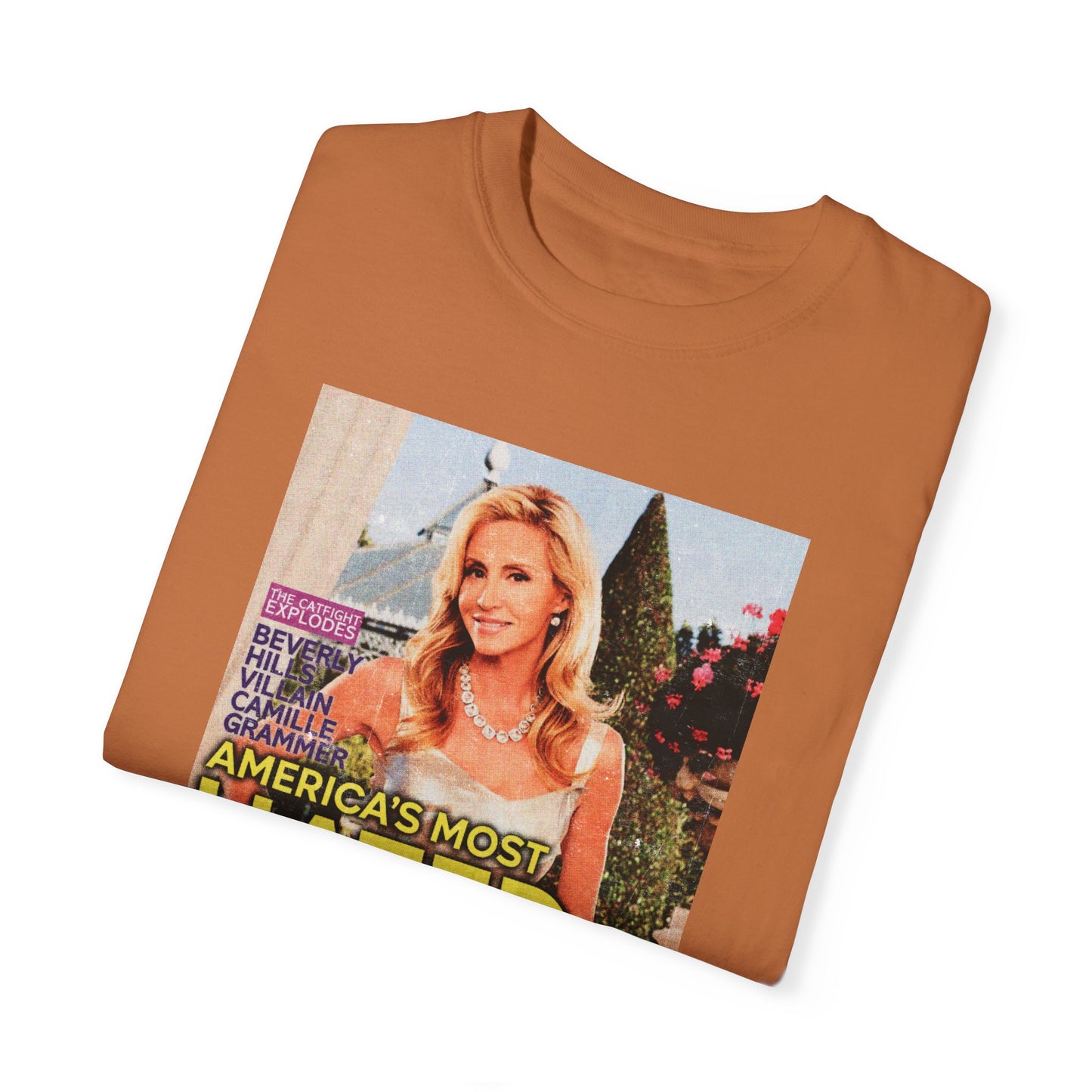 "AMERICA'S MOST-HATED HOUSEWIFE" Camill eMagazine Cover | RHOBH T-Shirt