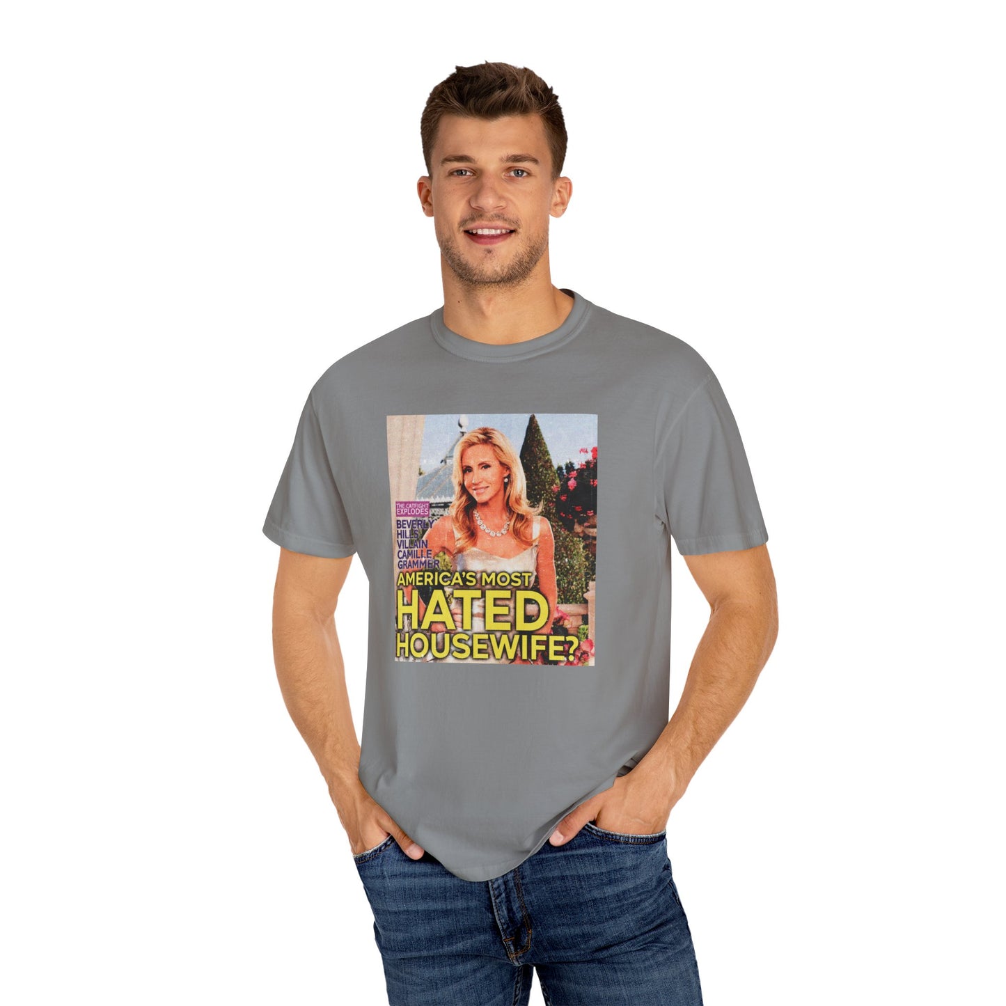 "AMERICA'S MOST-HATED HOUSEWIFE" Camill eMagazine Cover | RHOBH T-Shirt