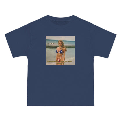 "FREEDOM" | Camille Grammer | Beefy-T® T-Shirt