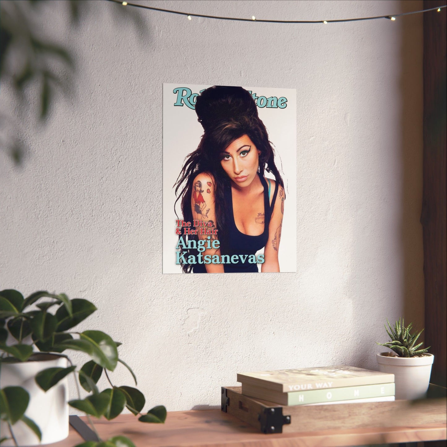 "ANGIE WINEHOUSE" POSTER
