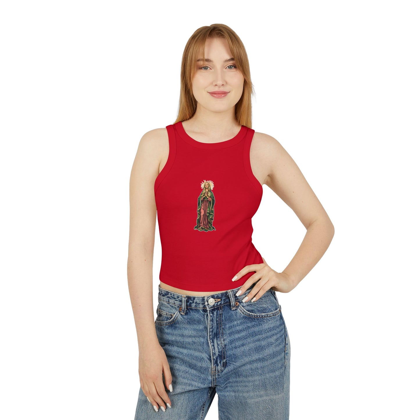 "MOTHER CAMILLE" | RHOBH MICRO RIBBED TANK