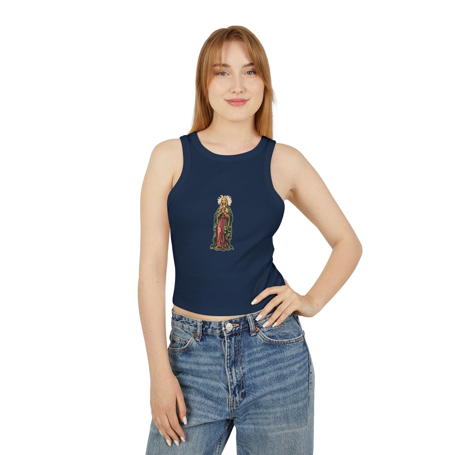 "MOTHER CAMILLE" | RHOBH MICRO RIBBED TANK