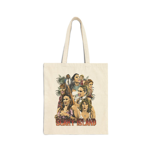 Scary Island Tote Bag