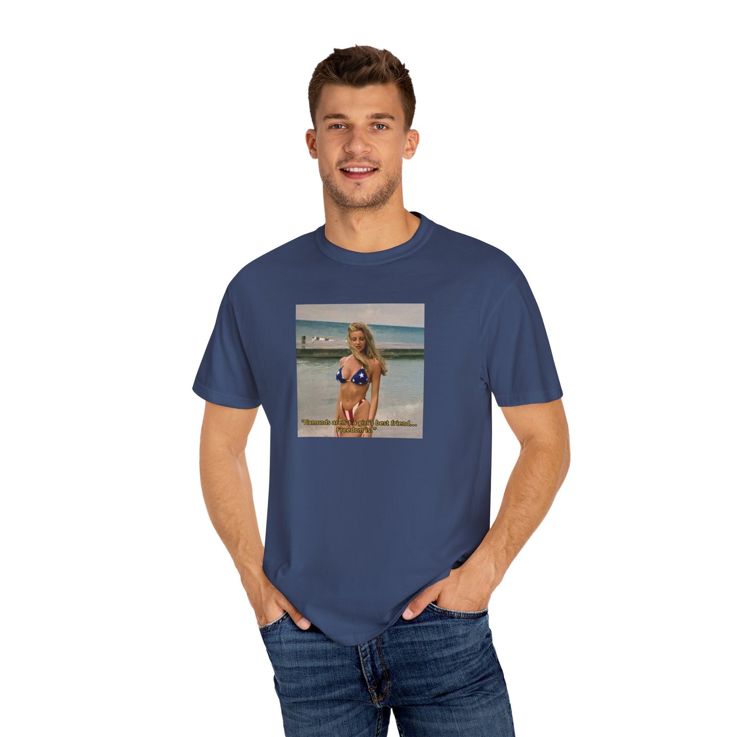 "FREEDOM" T-SHIRT | RHOBH | CAMILLE
