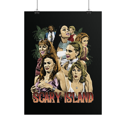 Scary Island Posters