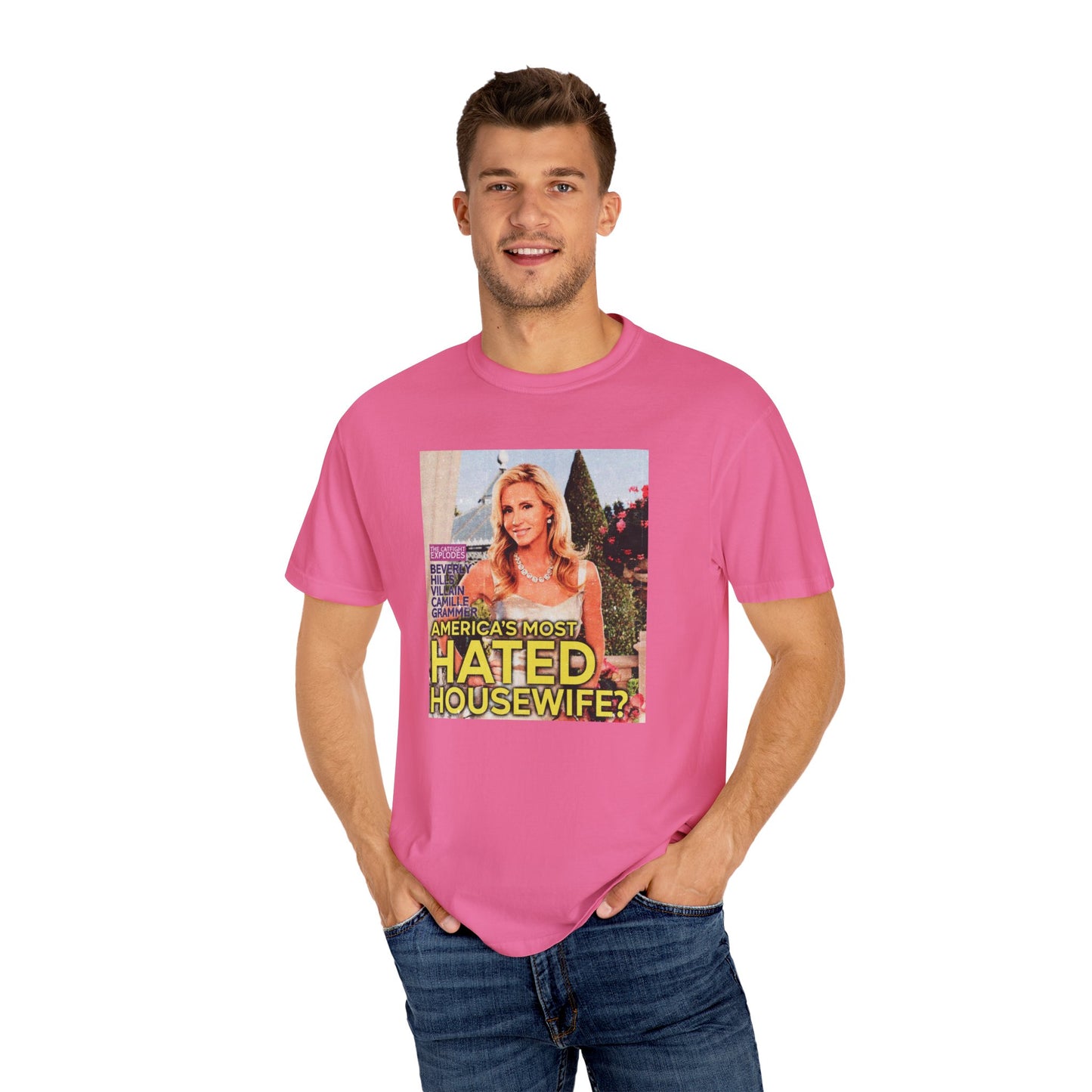 "AMERICA'S MOST-HATED HOUSEWIFE" Camill eMagazine Cover | RHOBH T-Shirt