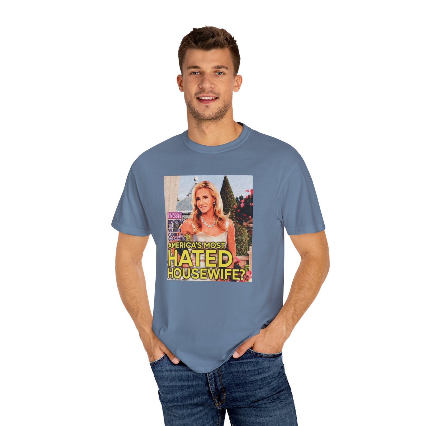 "AMERICA'S MOST-HATED HOUSEWIFE" Camill eMagazine Cover | RHOBH T-Shirt
