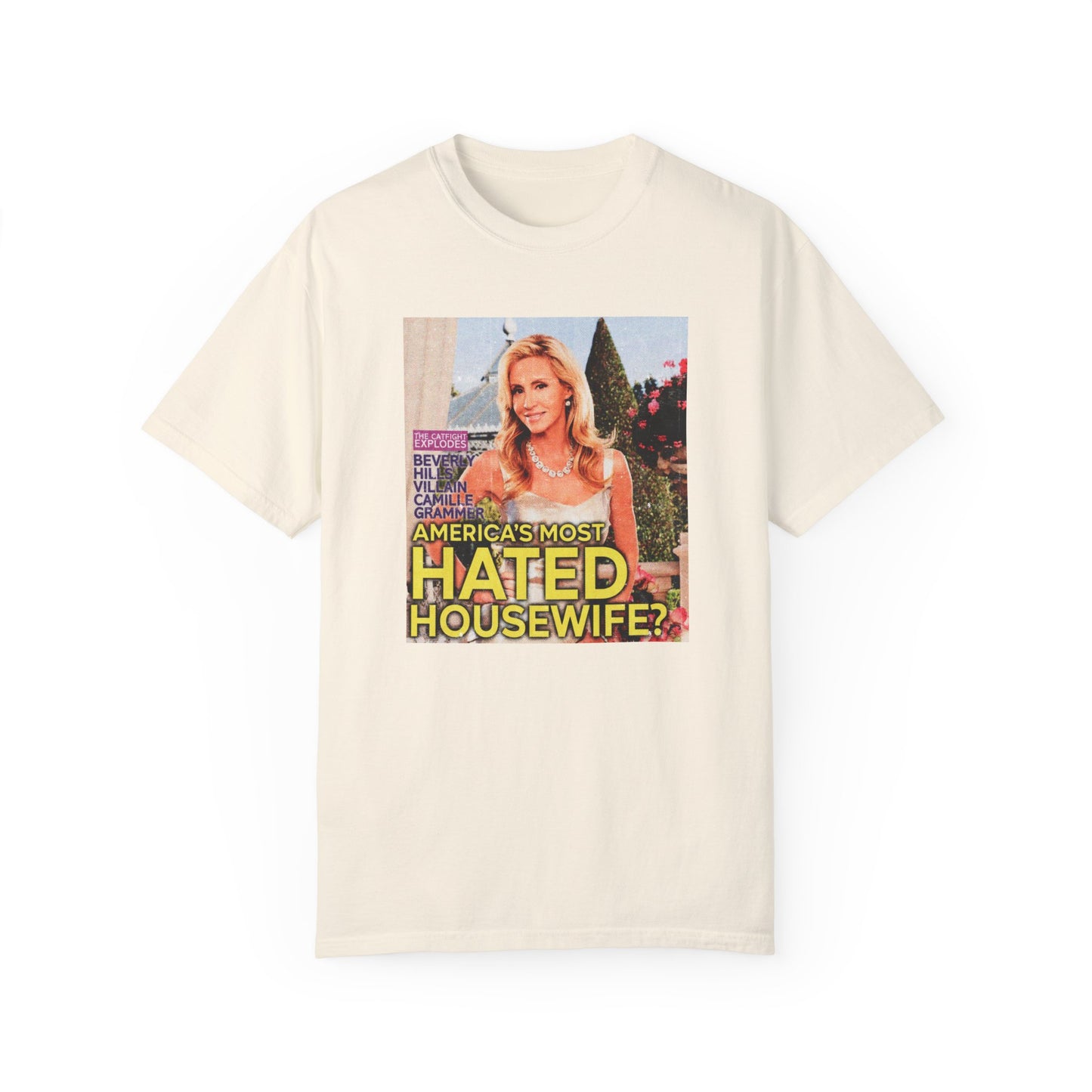 "AMERICA'S MOST-HATED HOUSEWIFE" Camill eMagazine Cover | RHOBH T-Shirt