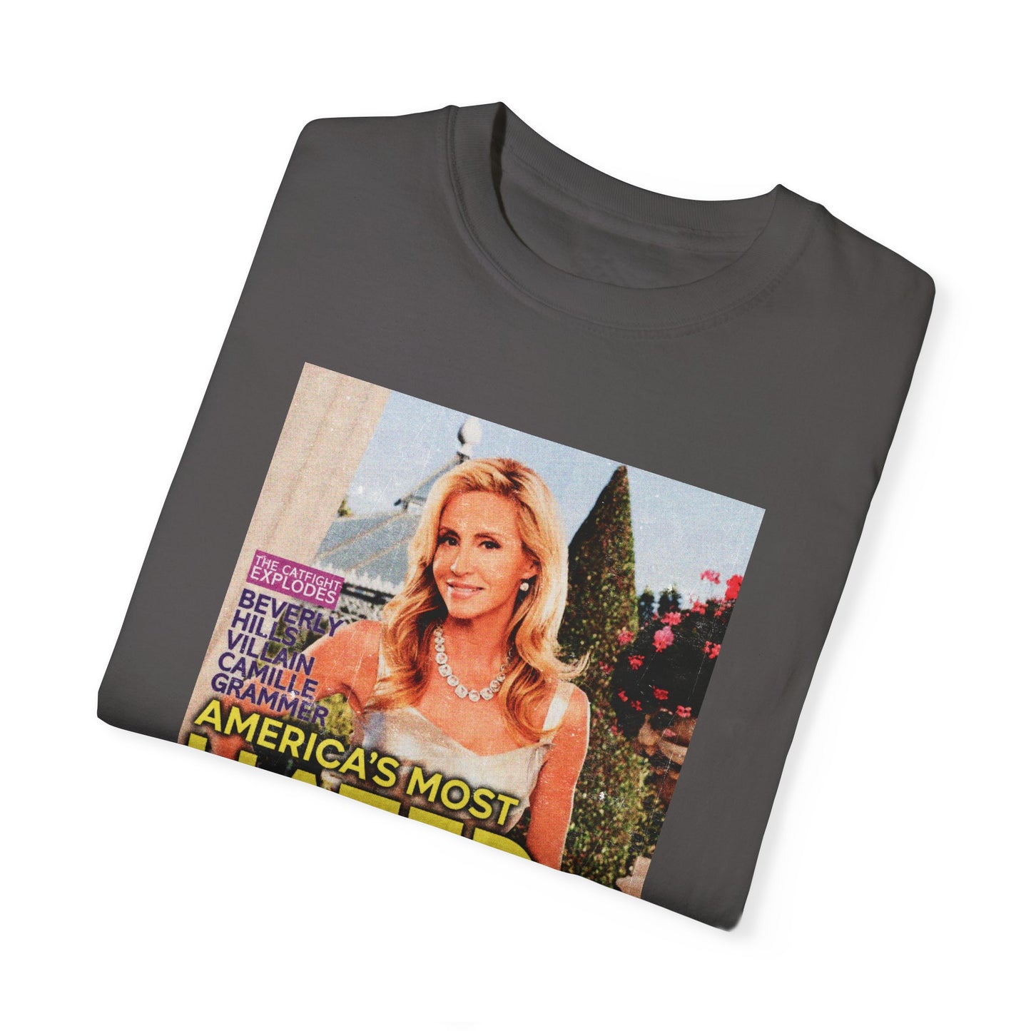 "AMERICA'S MOST-HATED HOUSEWIFE" Camill eMagazine Cover | RHOBH T-Shirt