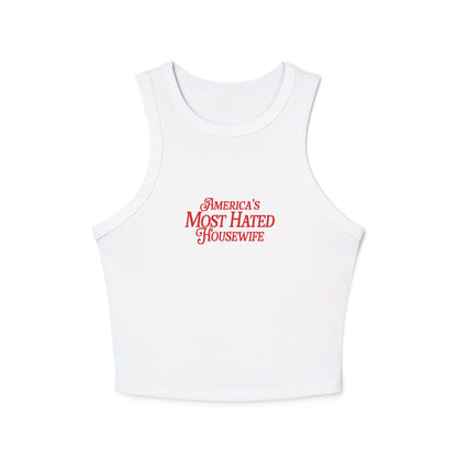 "AMERICA'S MOST HATED HOUSEWIFE" | Camille Grammer Cropped Racer Tank