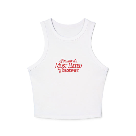 "AMERICA'S MOST HATED HOUSEWIFE" | Camille Grammer Cropped Racer Tank