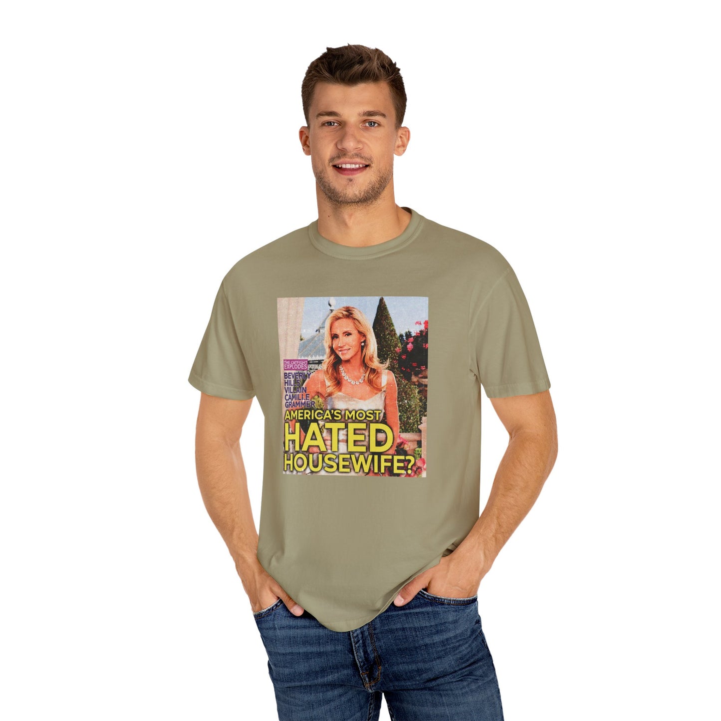 "AMERICA'S MOST-HATED HOUSEWIFE" Camill eMagazine Cover | RHOBH T-Shirt